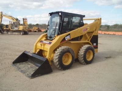 cat 252b loader height